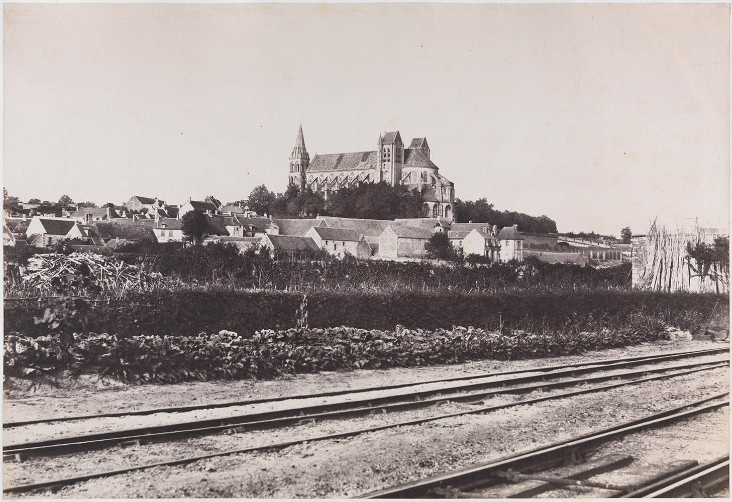 Édouard Baldus, The Church of St Leu, 1855