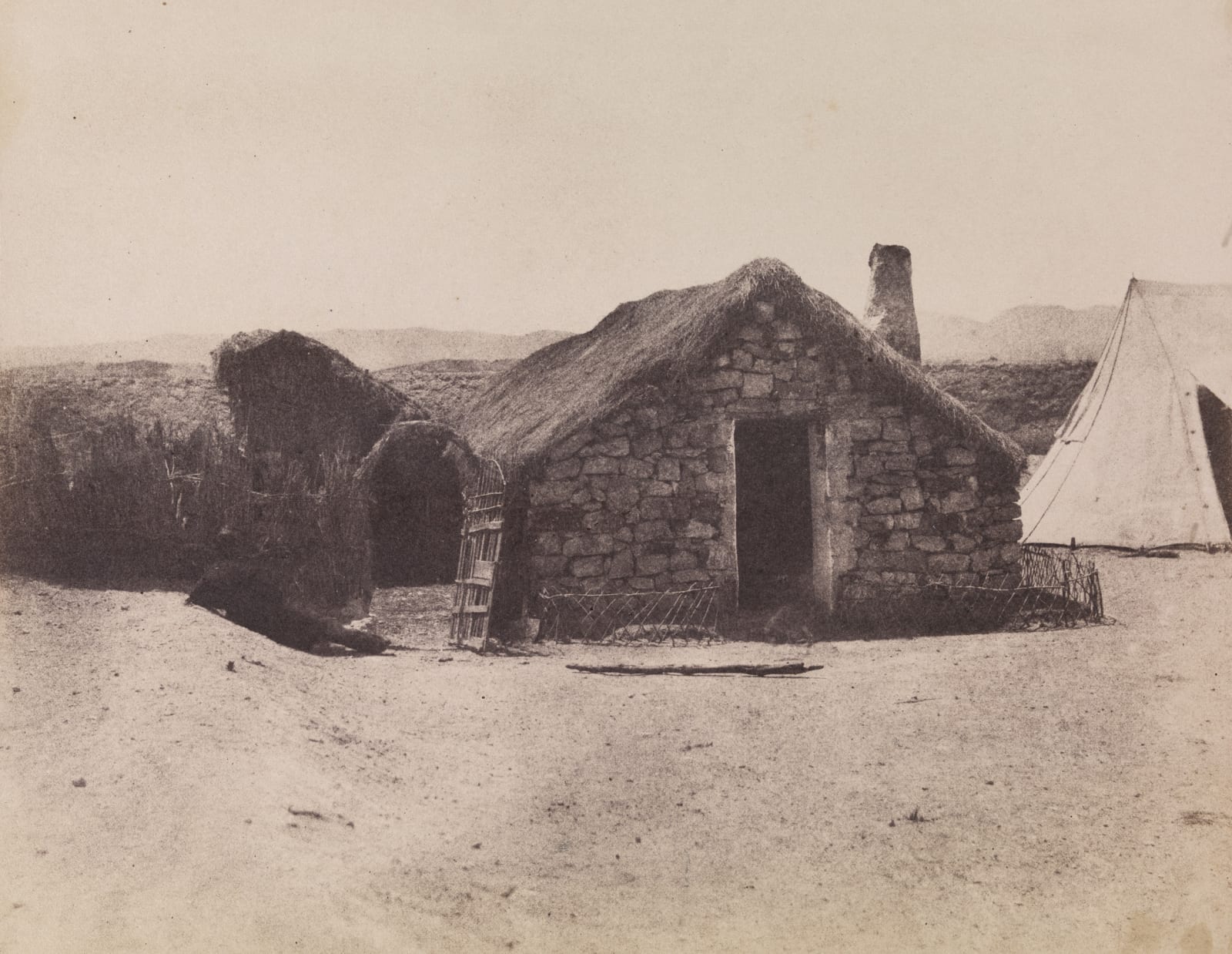 Paul Mares, Stone Hut, Algeria