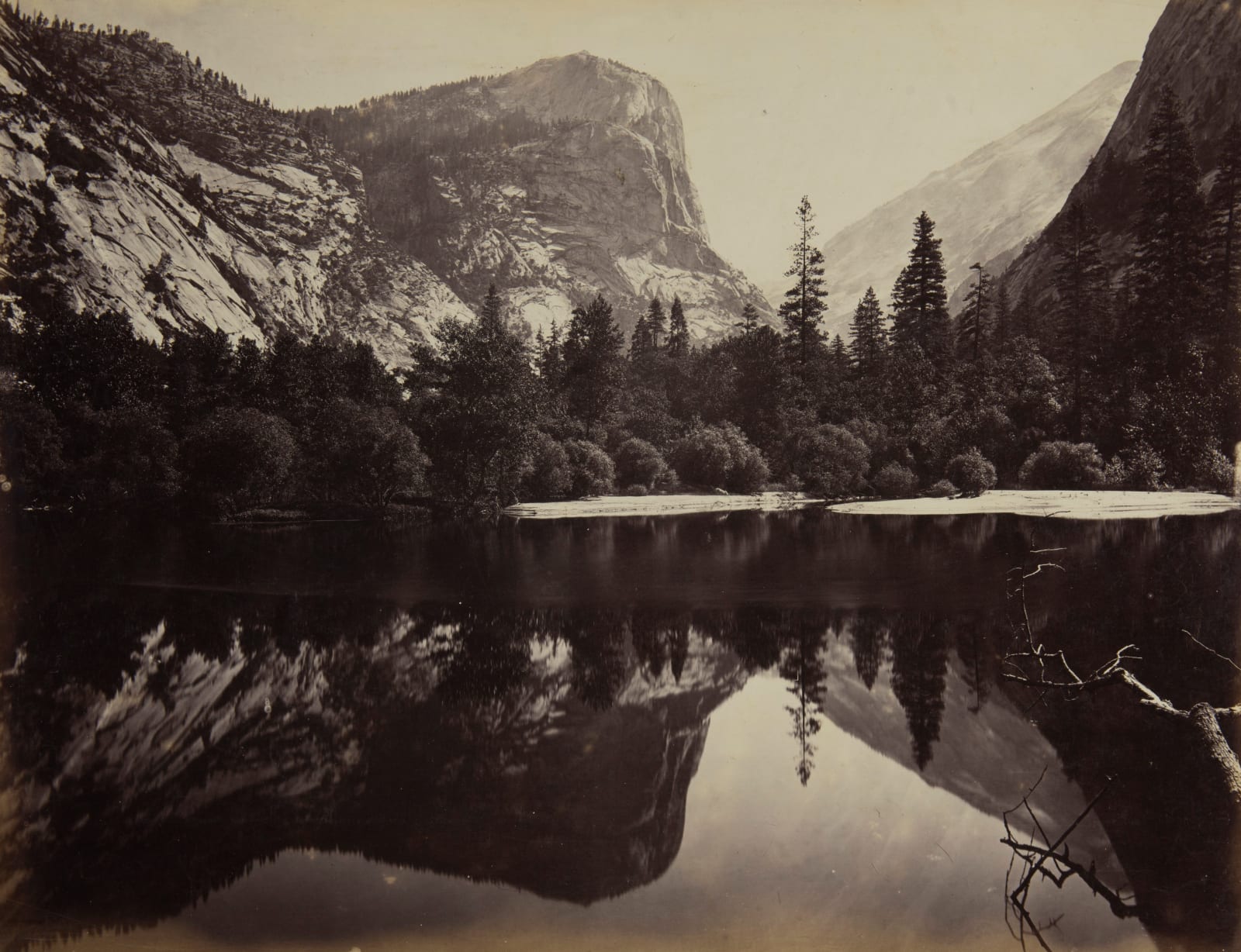 Charles Weed, Mirror Lake, Yosemite, 1865