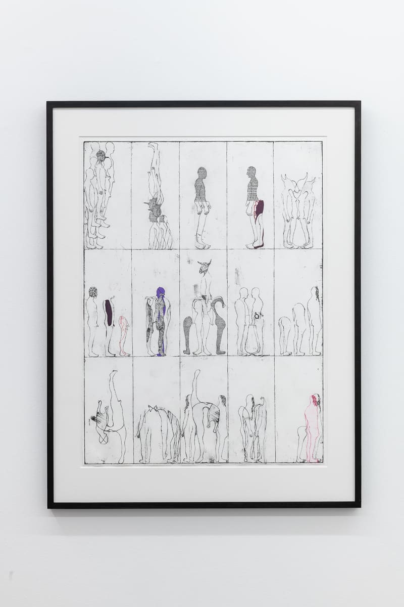 ROBERT FRY, Lost Men Study B, 2018