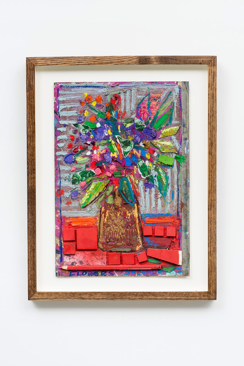 ANDREW SALGADO, Flowers After Tal R, 2017