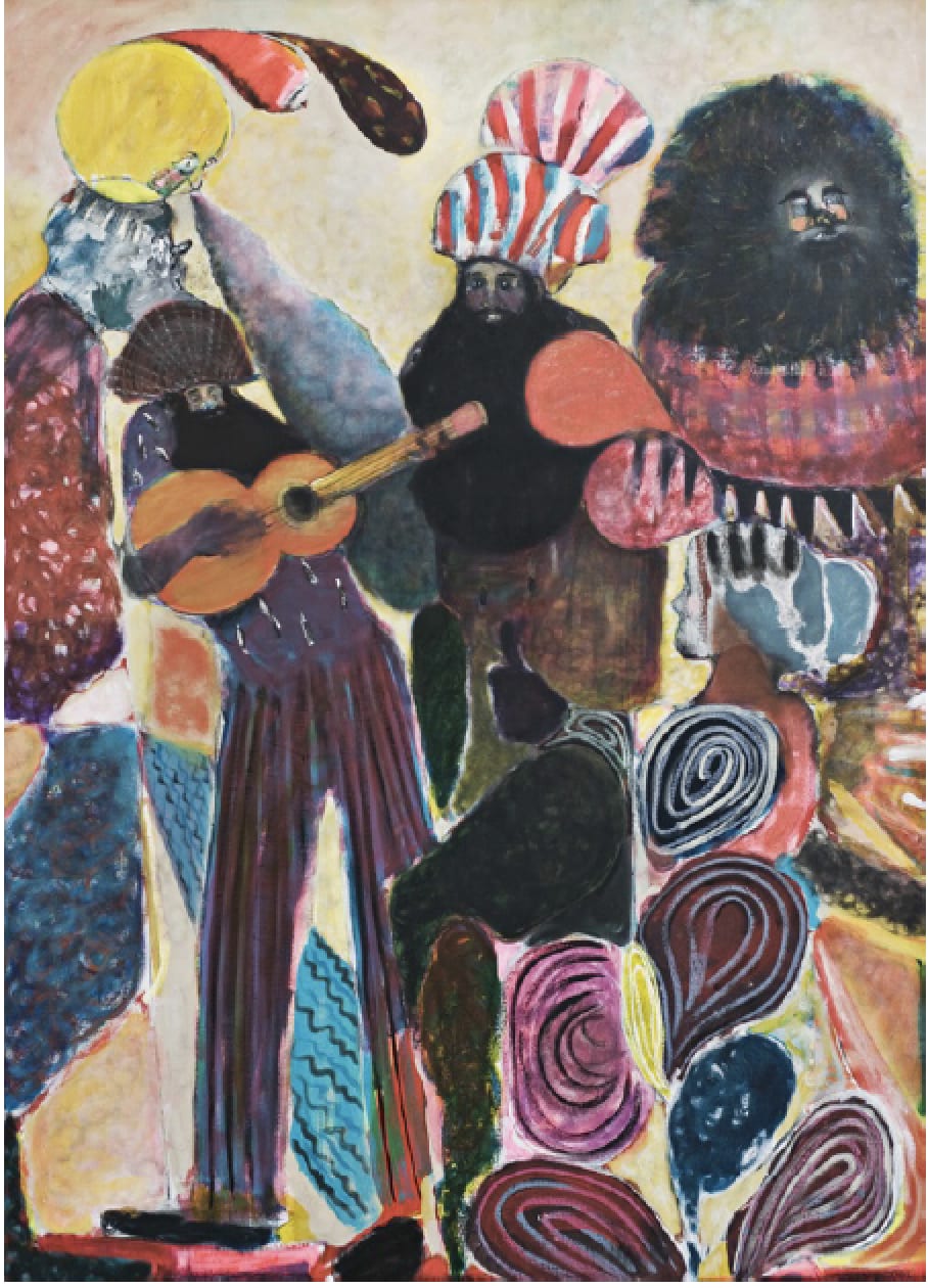 RYAN MOSLEY, Strolling Player, 2014
