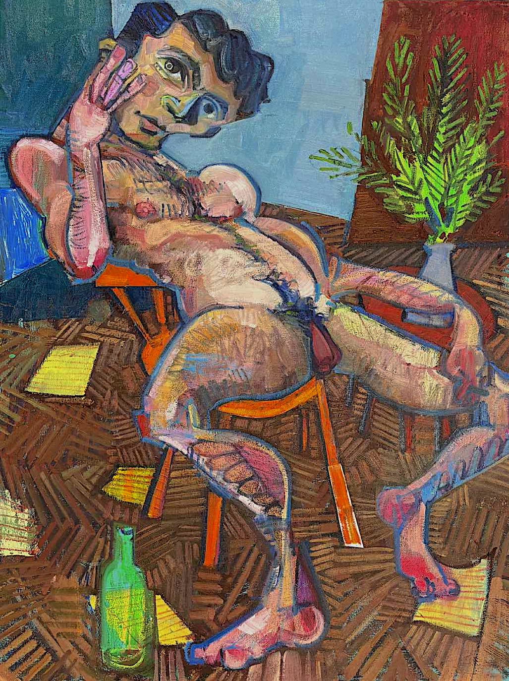 ANDREW SALGADO, Parquet (Sick of Waiting) , 2026