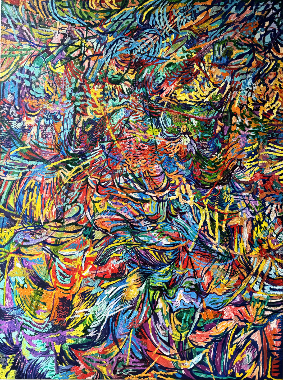 KSENIA DERMENZHI, Listening to the Wind, 2024