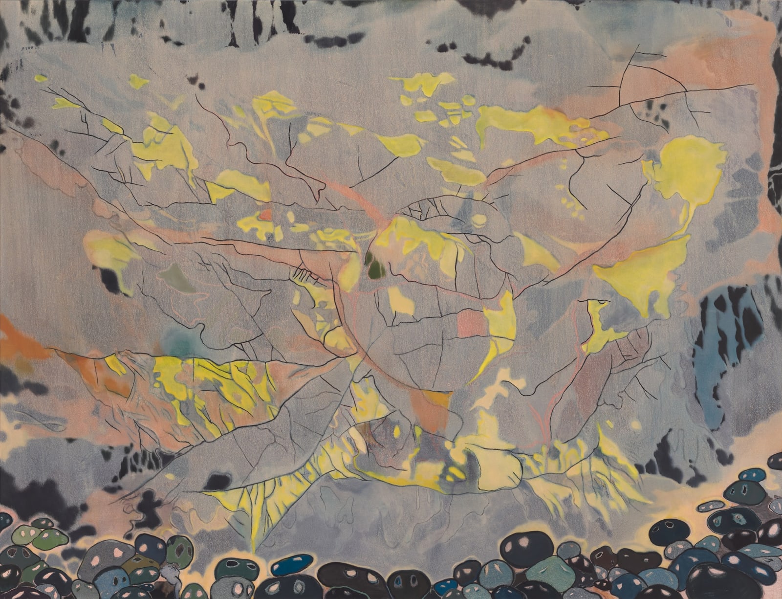 ADAM LEE, Bitter River (Shape Of The World), 2023