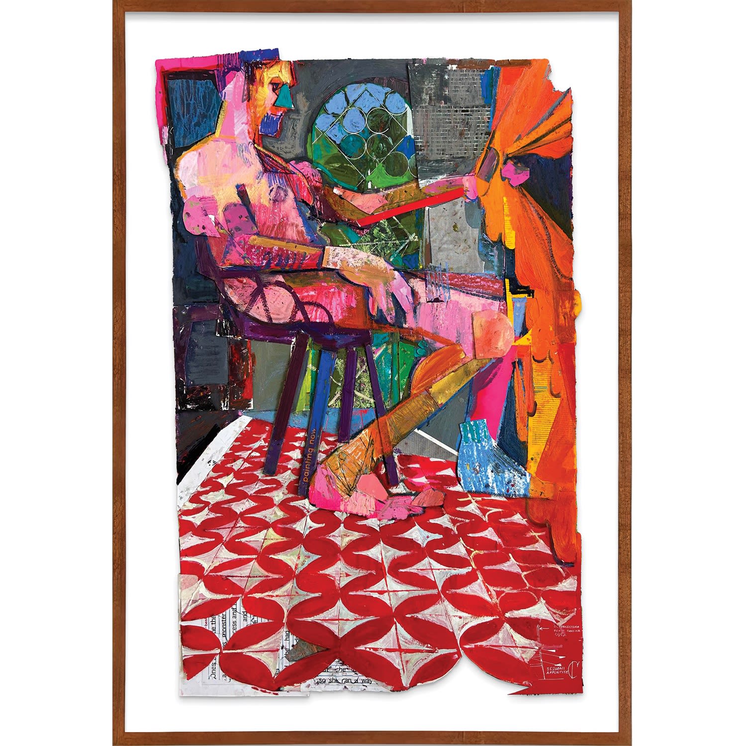 ANDREW SALGADO, Nabokov's Balcony, 2023