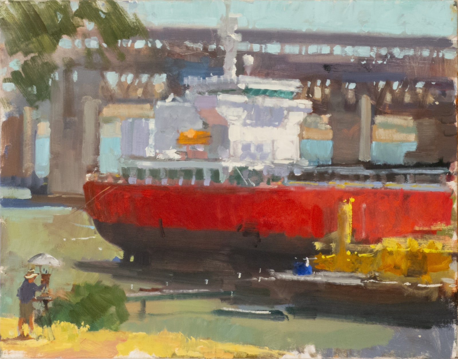 Randall C. Sexton, Untitled (Tanker), 2018