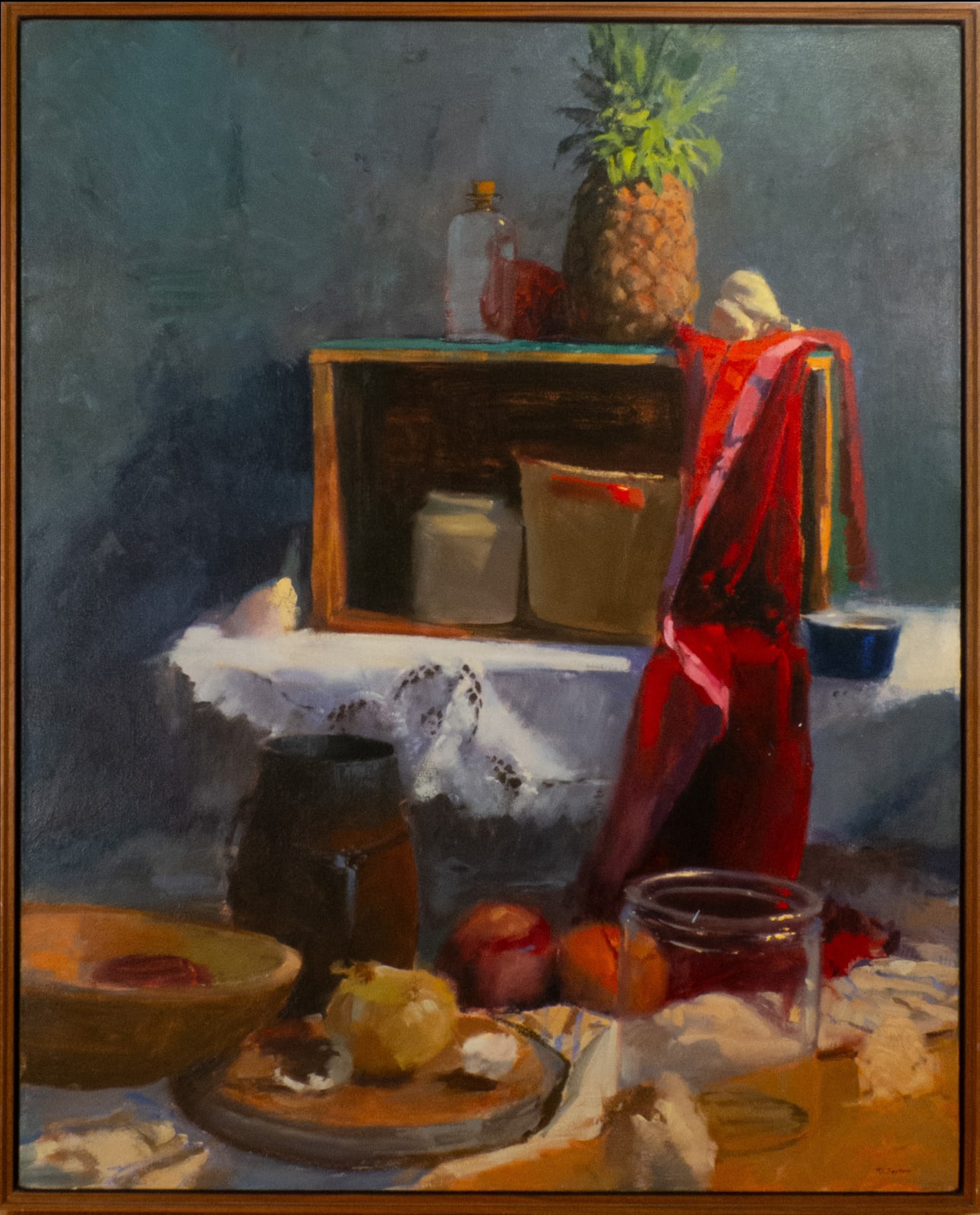Randall C. Sexton, Untitled (Still Life with Pineapple), c.1999