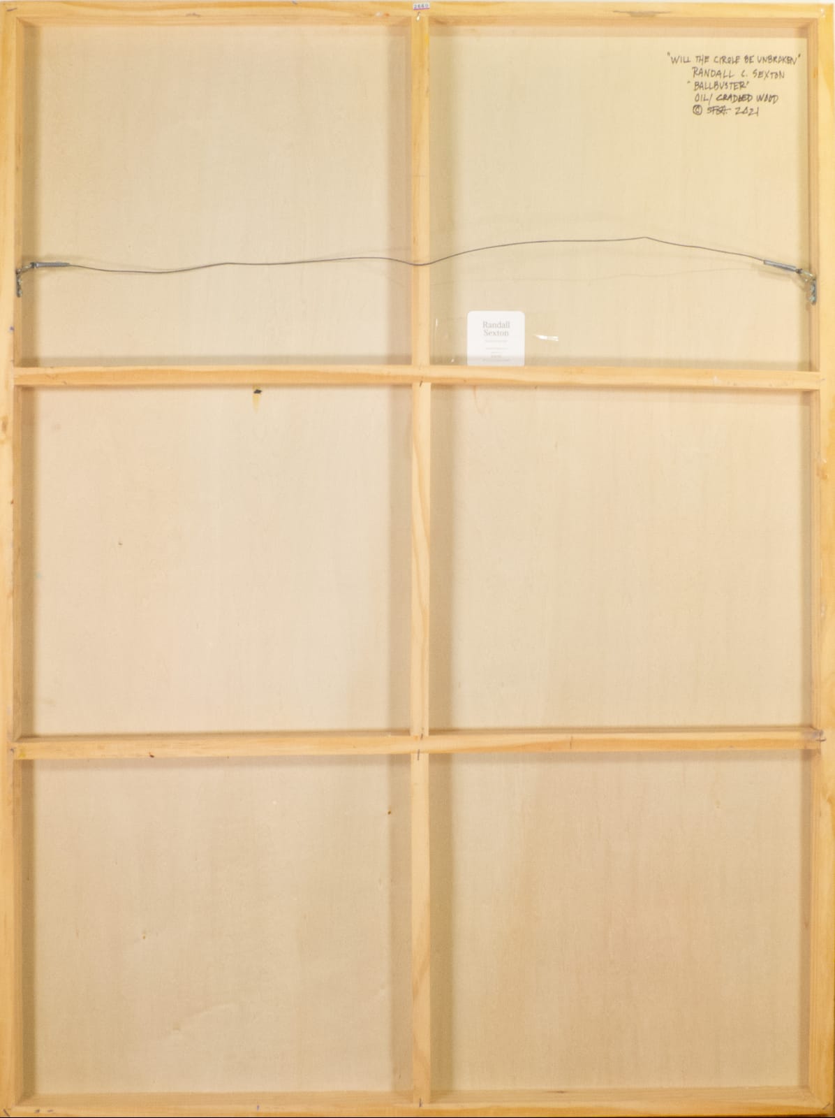 Randall C. Sexton, Will the Circle Be Unbroken, 2023