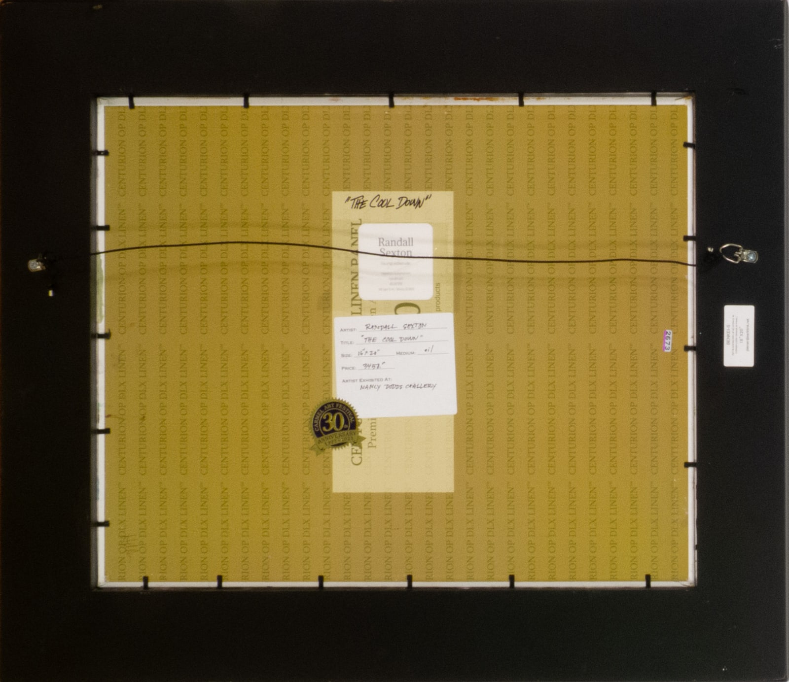 Randall C. Sexton, The Cool Down, 2010