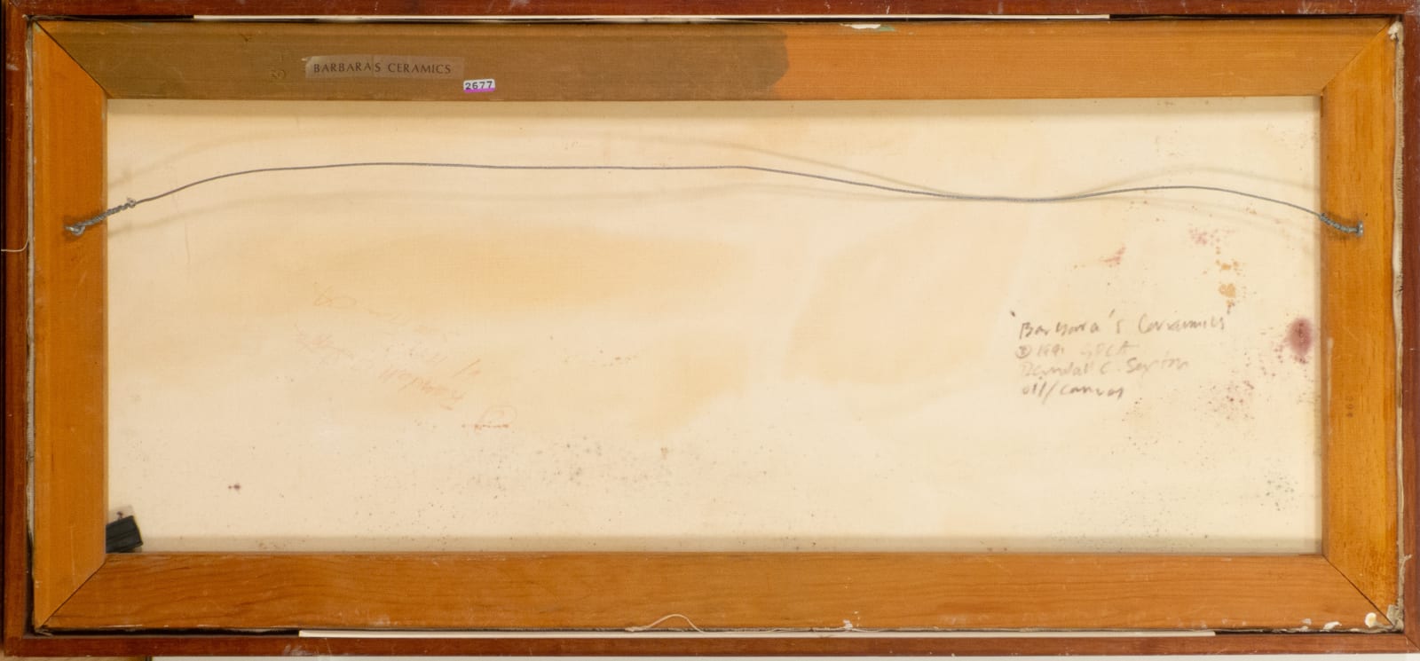 Randall C. Sexton, Barbara's Ceramics, 1991