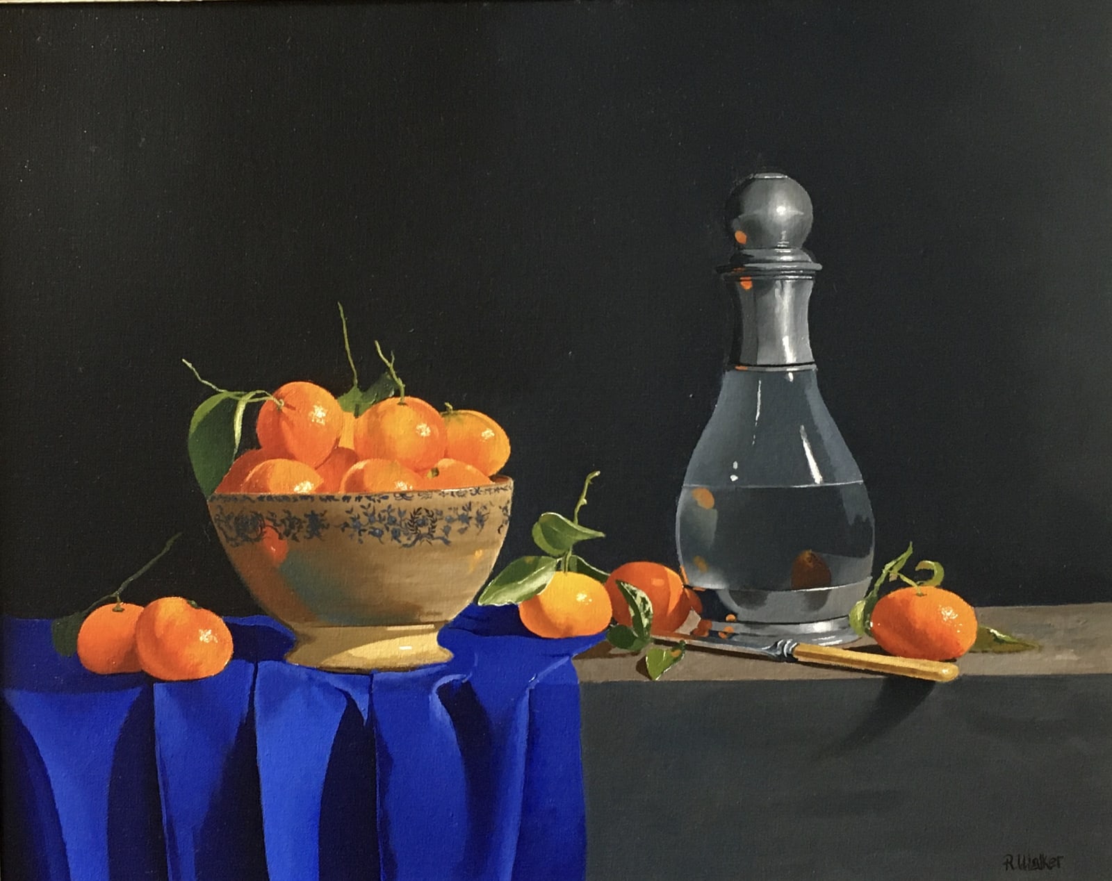 Rob Walker, Still Life in Blue and Yellow