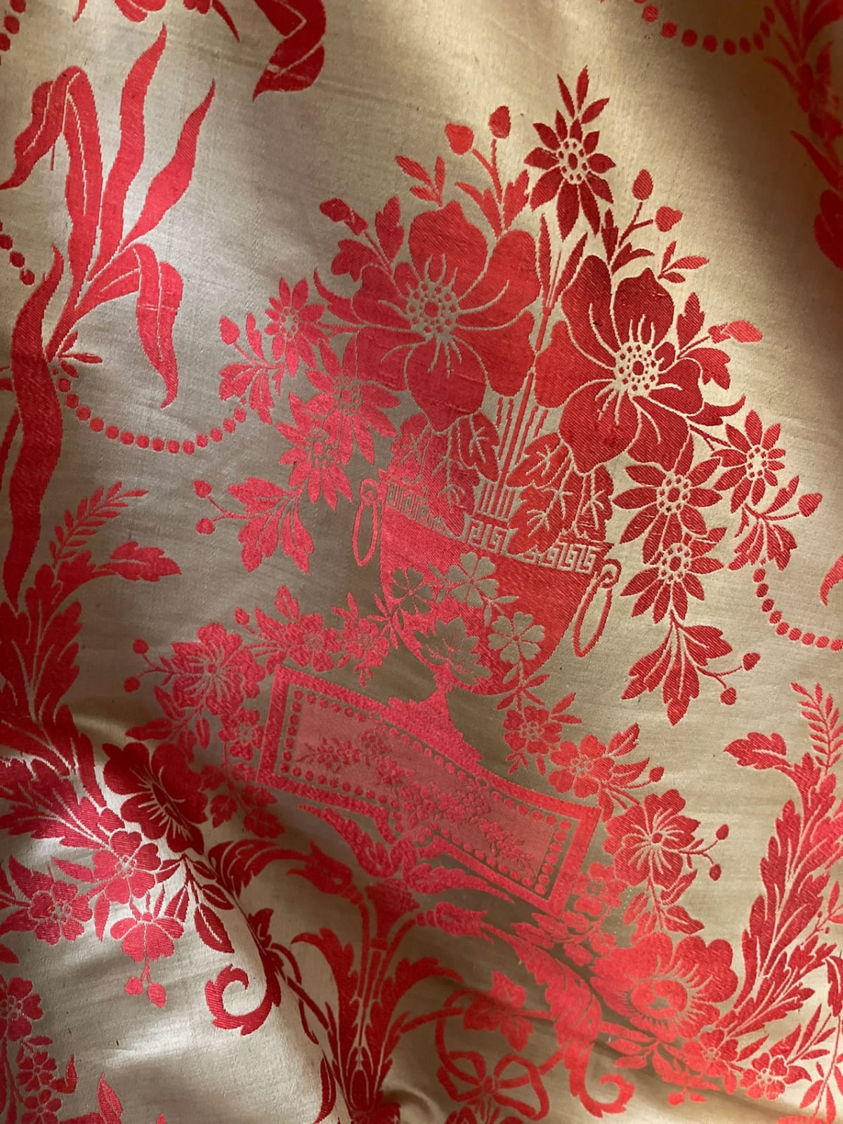 French (Lyon), Louis XVI brocaded silk, ca. 1785