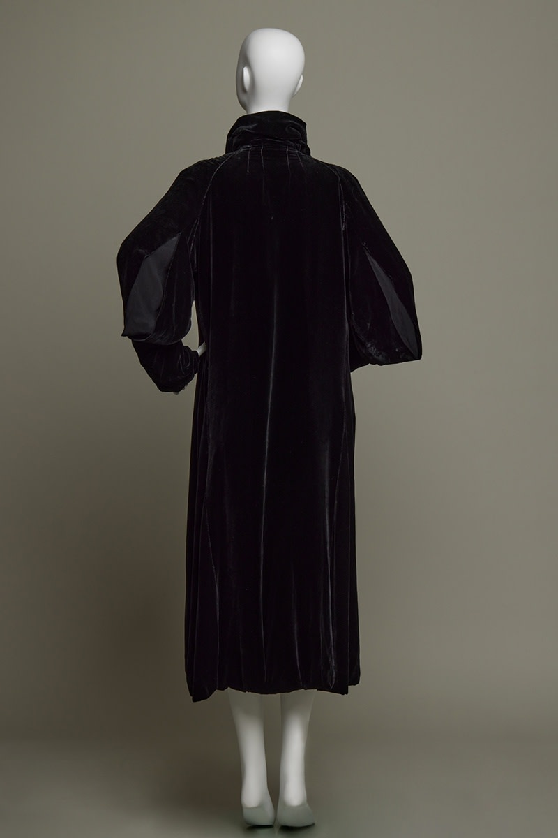 Augustabernard, Evening coat of silk velvet, ca. 1929–30