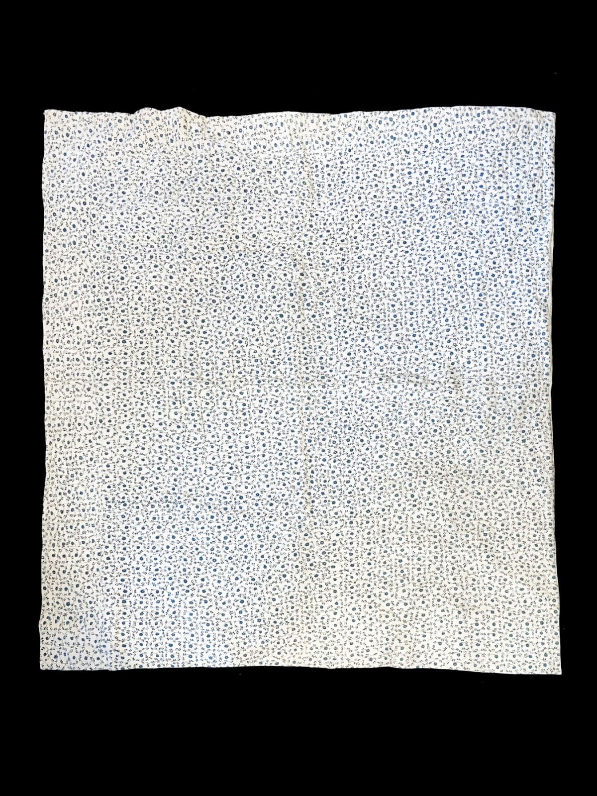 French, Copperplate-printed cotton quilt, ca. 1780-1800