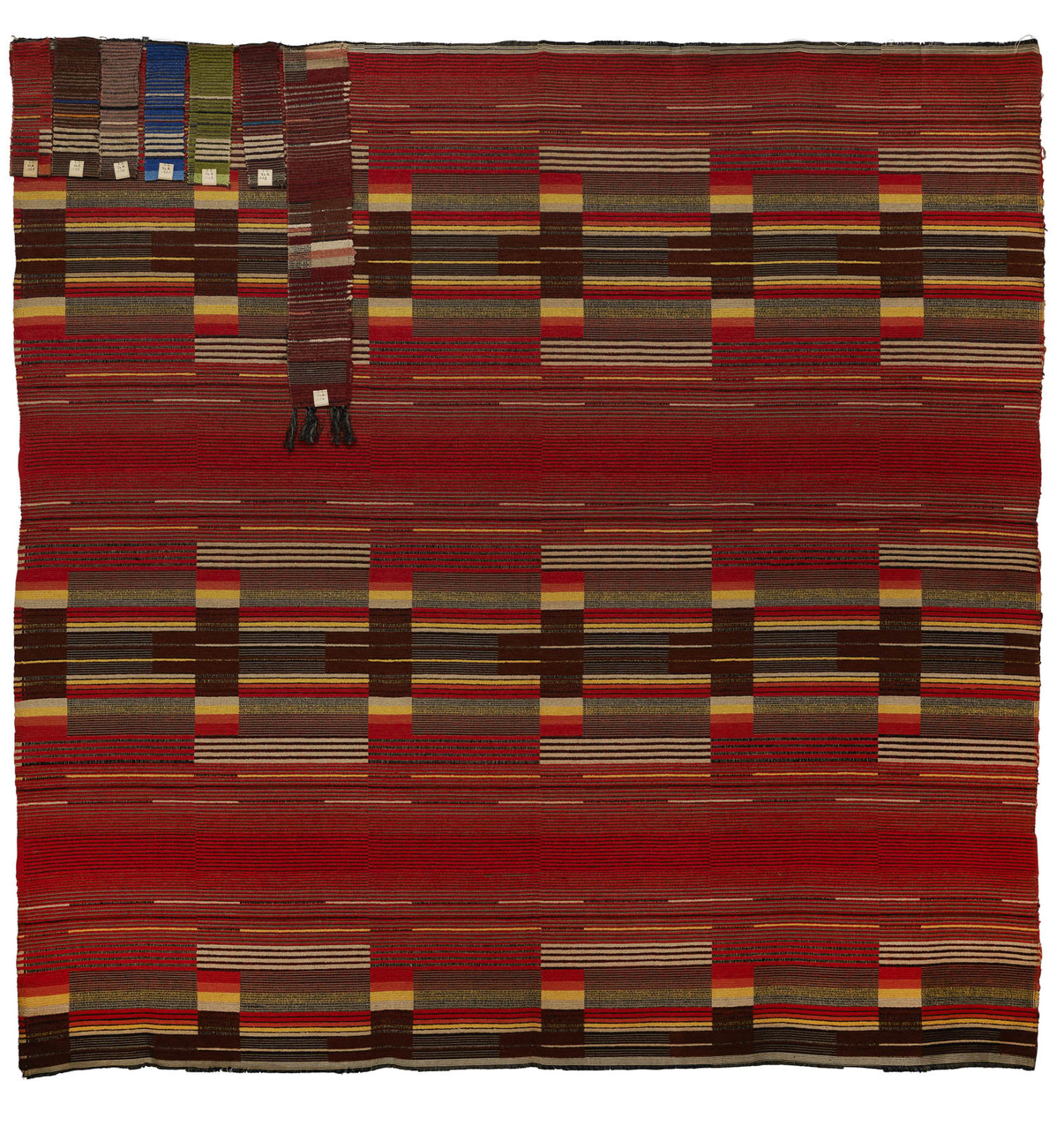 Sigmund von Weech, Weaving sample, ca. 1929