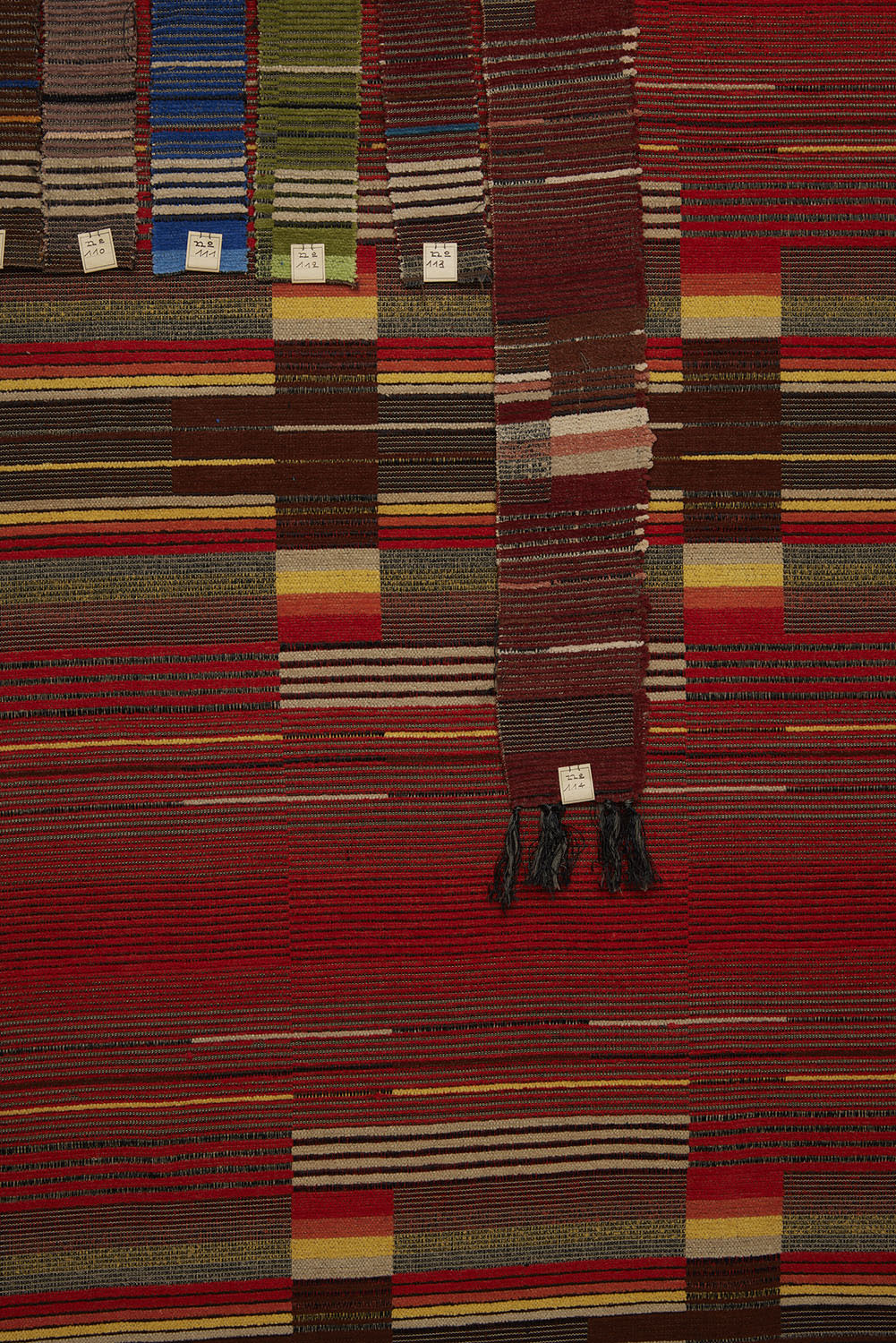 Sigmund von Weech, Weaving sample, ca. 1929