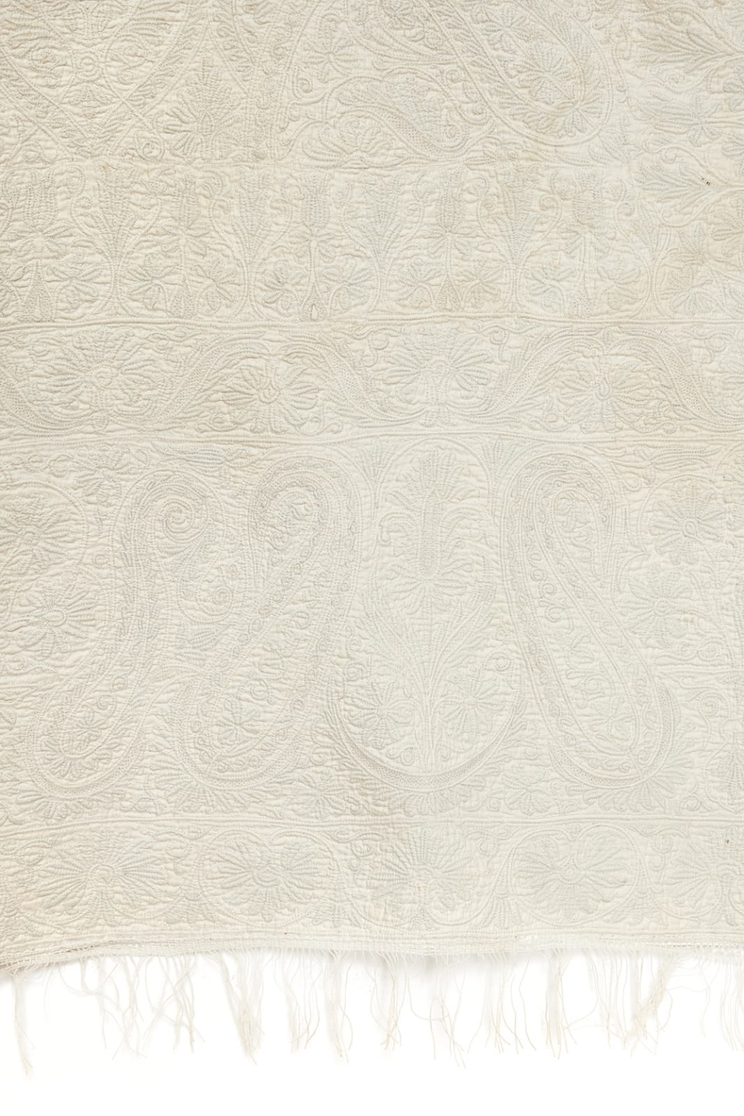 Northern Indian, Corded cotton quilt, ca. 1850–80