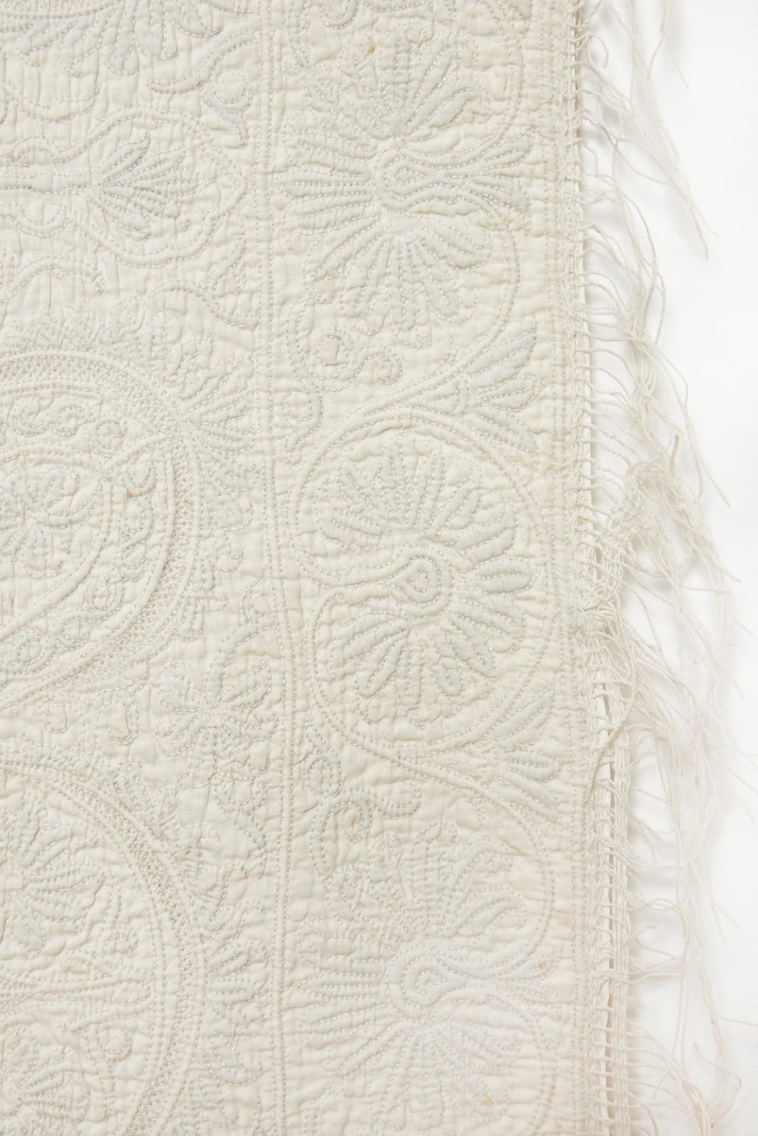 Northern Indian, Corded cotton quilt, ca. 1850–80