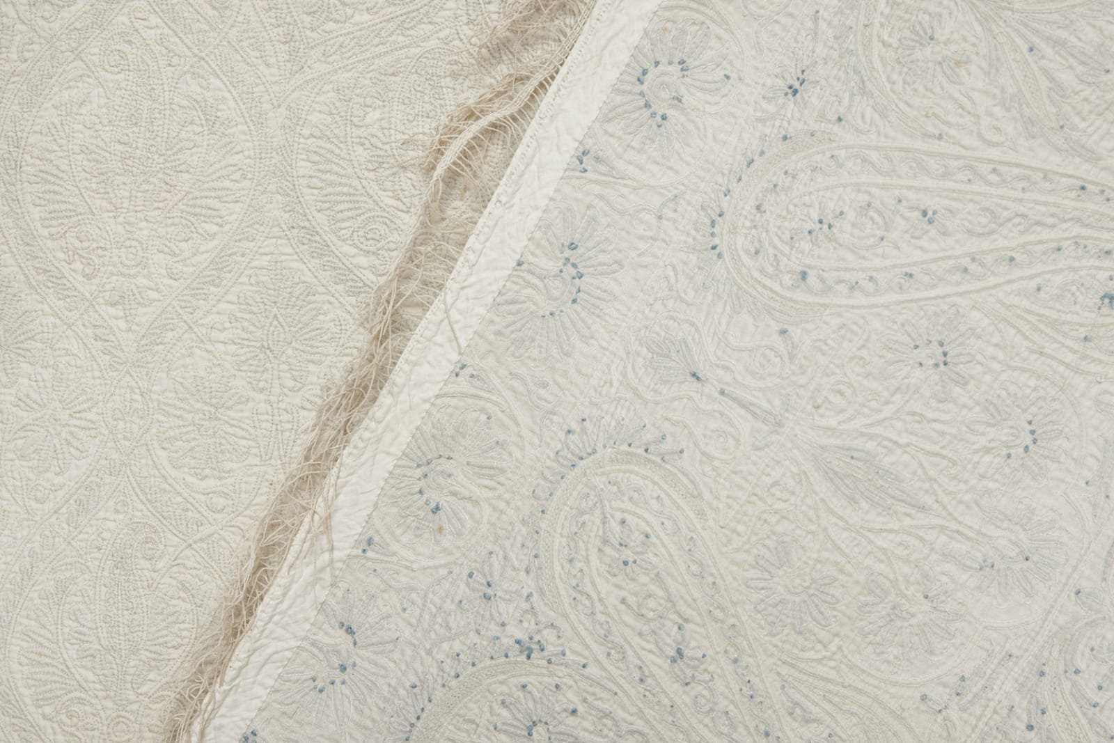 Northern Indian, Corded cotton quilt, ca. 1850–80