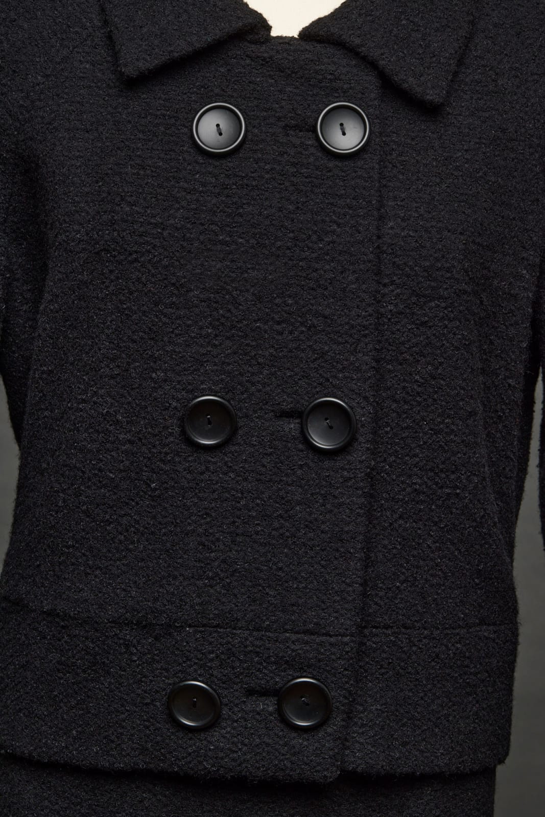 Yves Saint Laurent, Wool boucle suit, ca. 1964–65