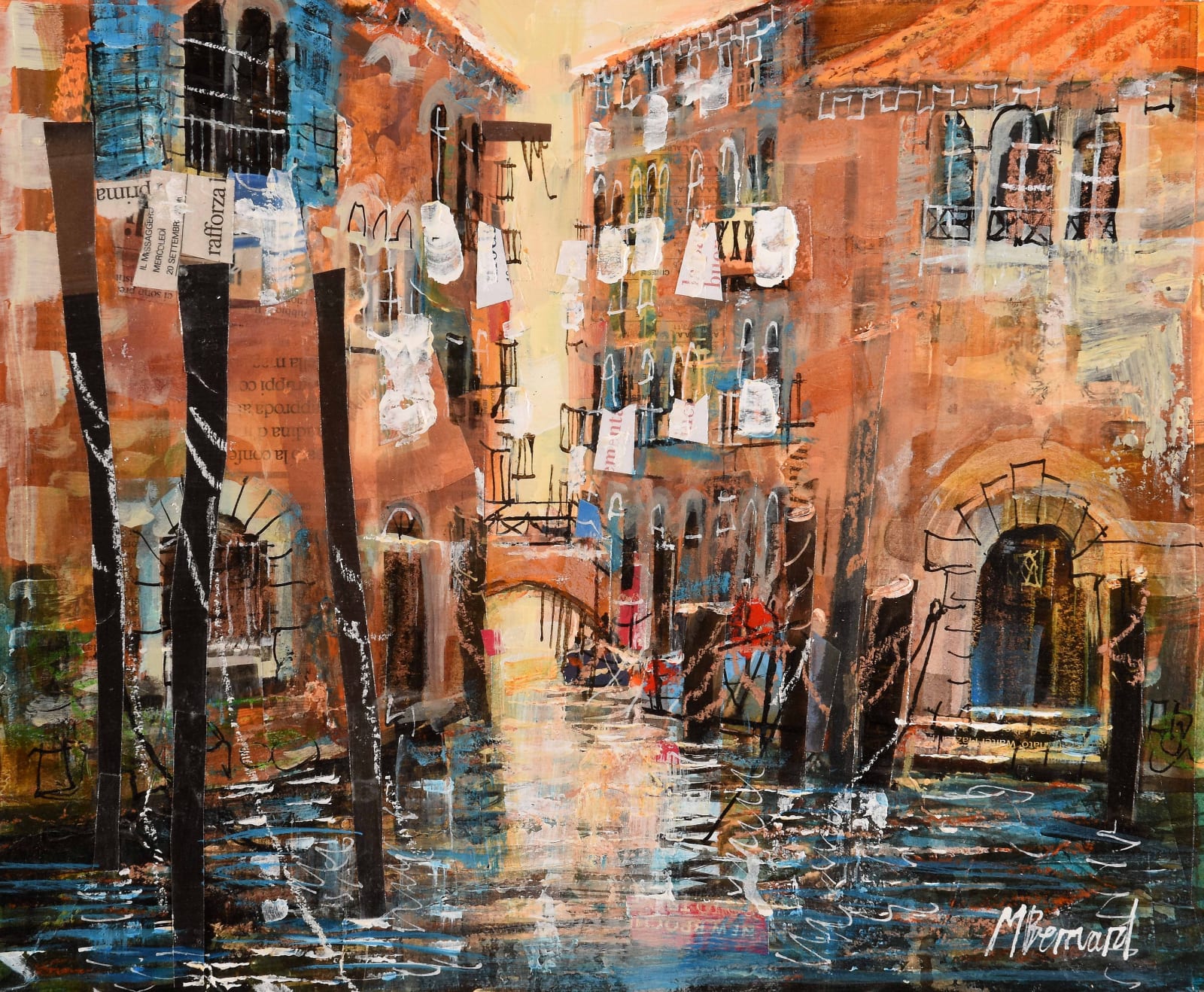 Mike Bernard, Wash Day, Venice