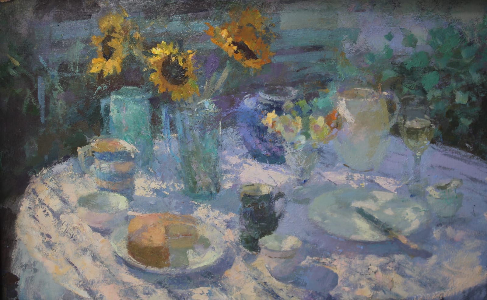 Jacqueline Williams, Sunflowers and Sponge Cake