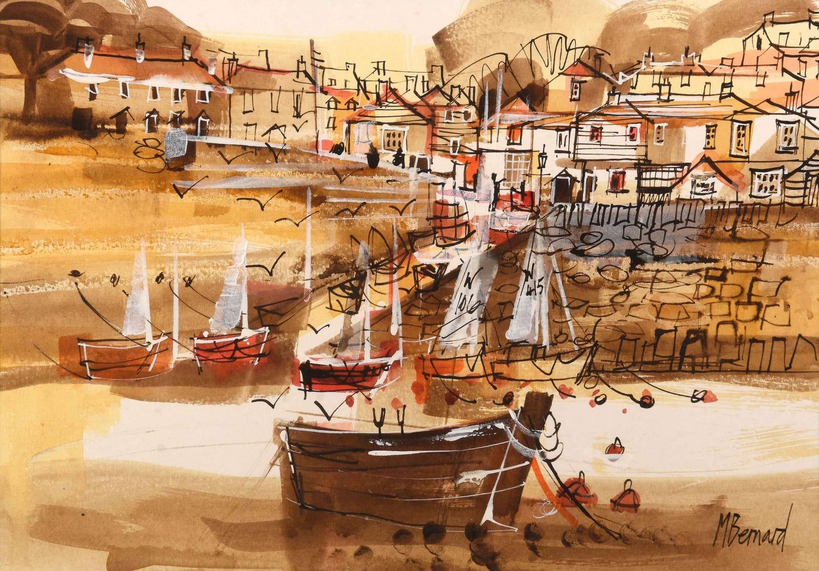 Mike Bernard, Portscato, Cornwall