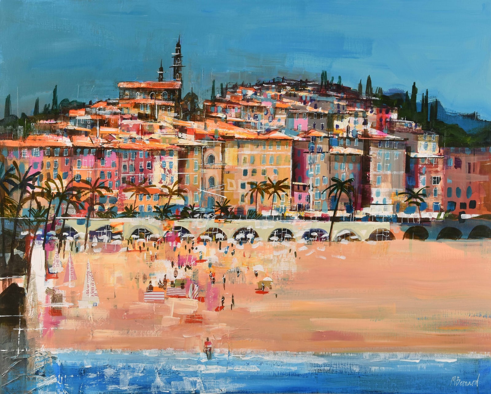 Mike Bernard, Menton, South of France