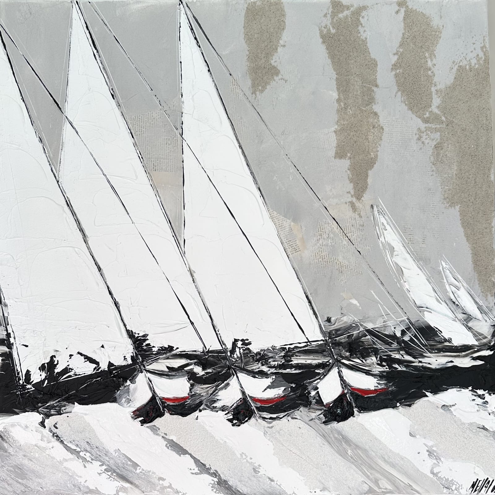 Olivier Messas, Les voiles blanches (The White sails)