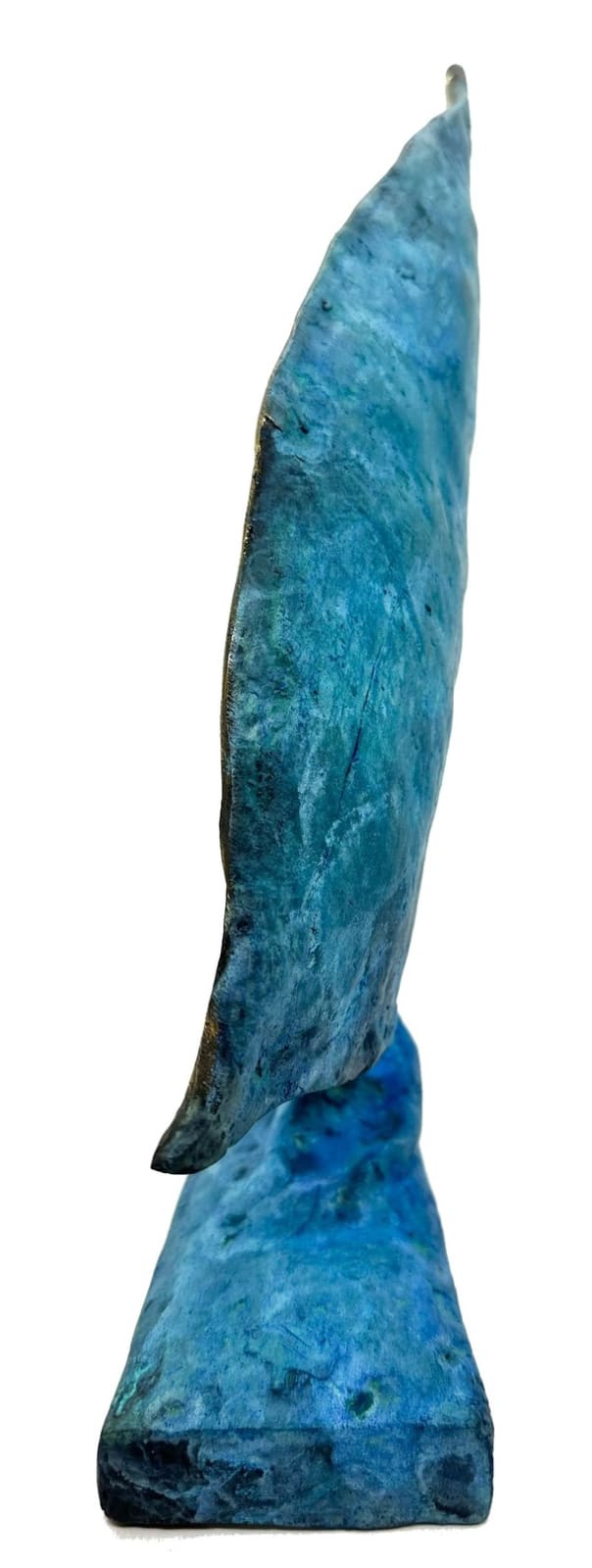 Olivier Messas, The little turquoise sailboat, 