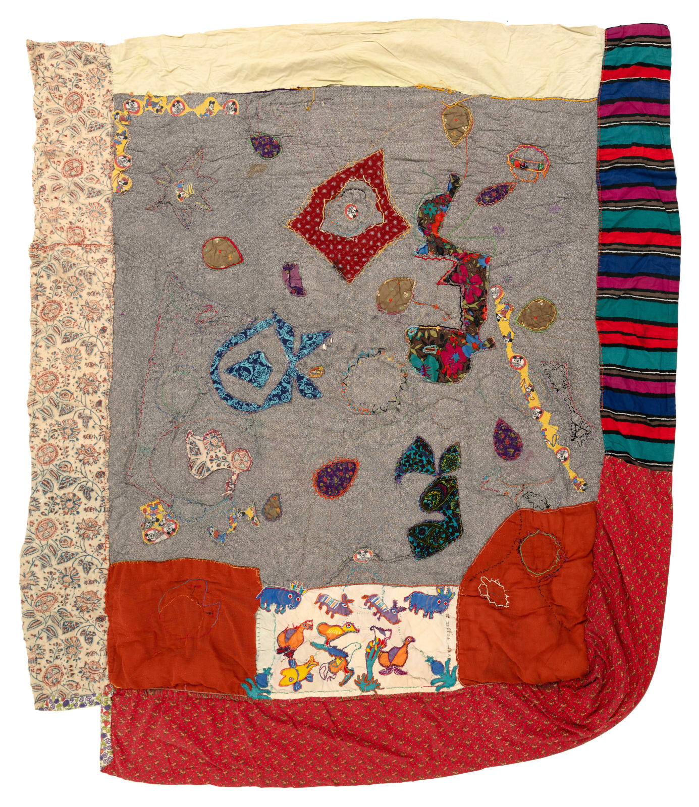 Elizabeth Talford Scott , Birthday Quilt, Circa mid 1980s