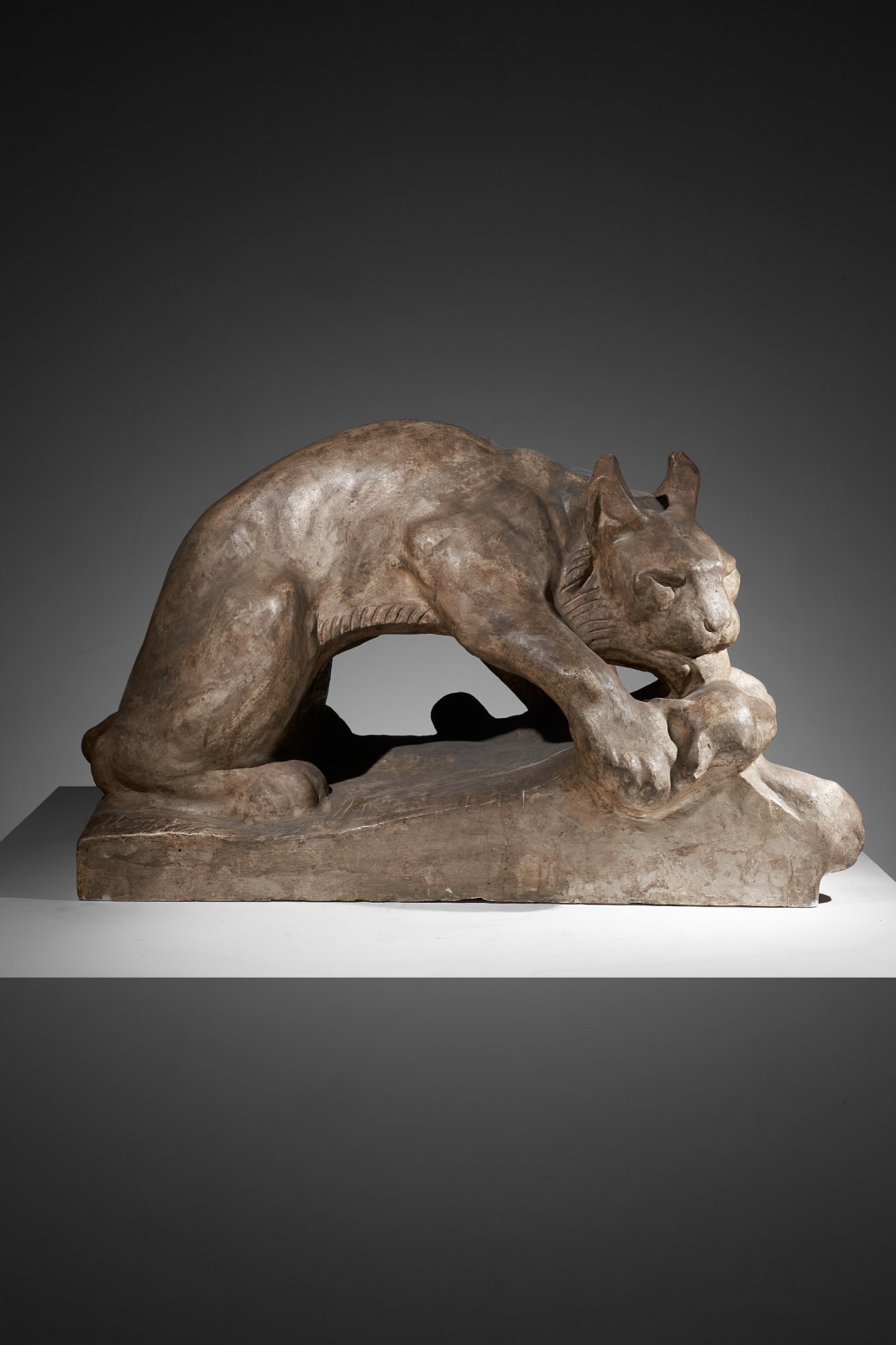 Carl Vilhelm Fagerberg, Lynx with cub