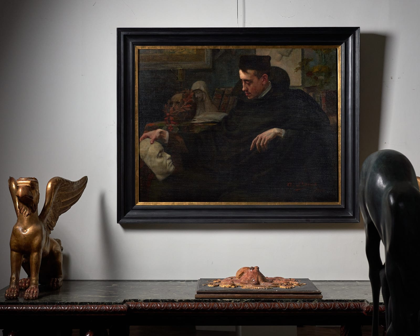 Antoine Daens, Self-portrait 