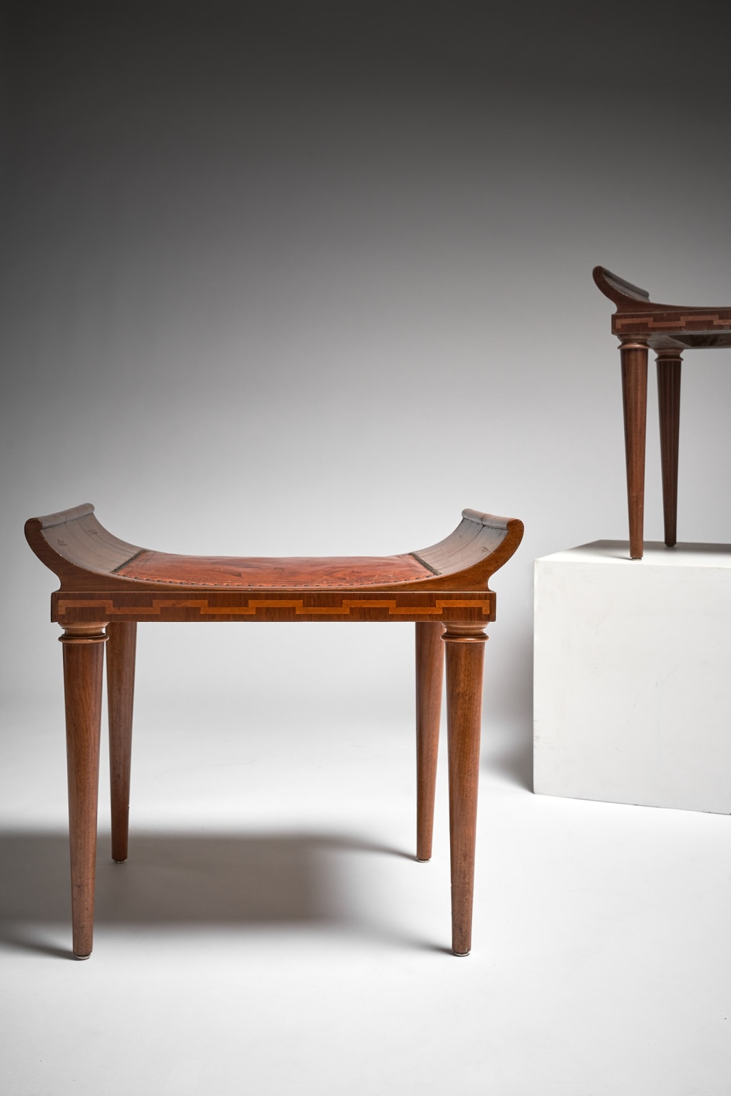 ., Pair of tabourettes