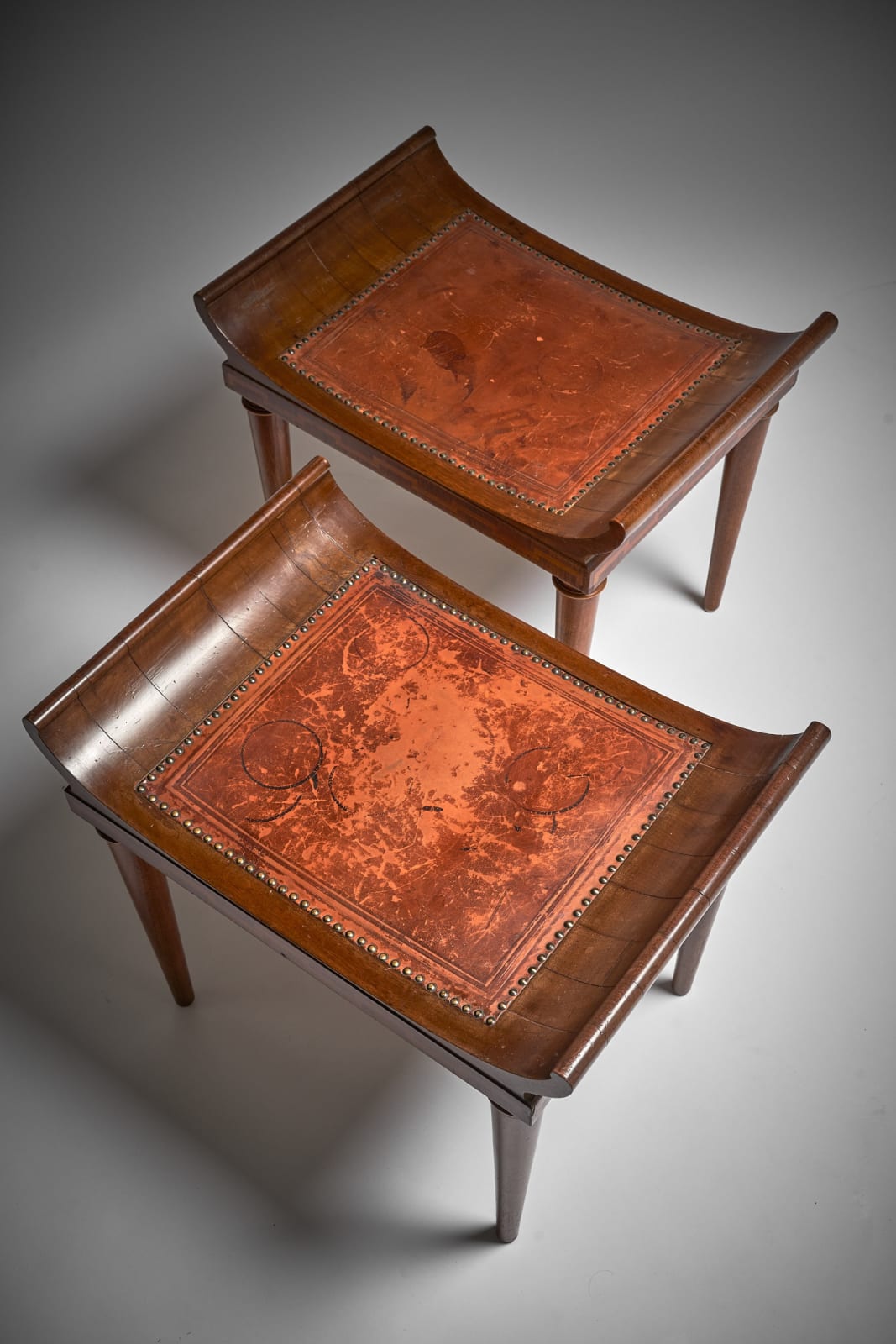 ., Pair of tabourettes