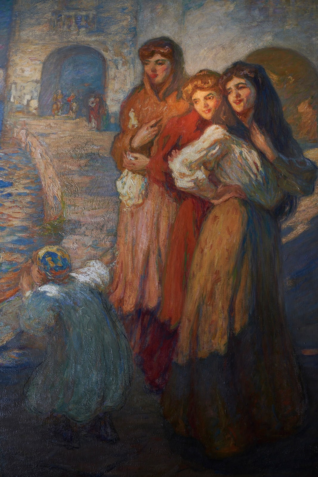 Augustus Koopman, The Curious Spectators - Homecoming From Baptism