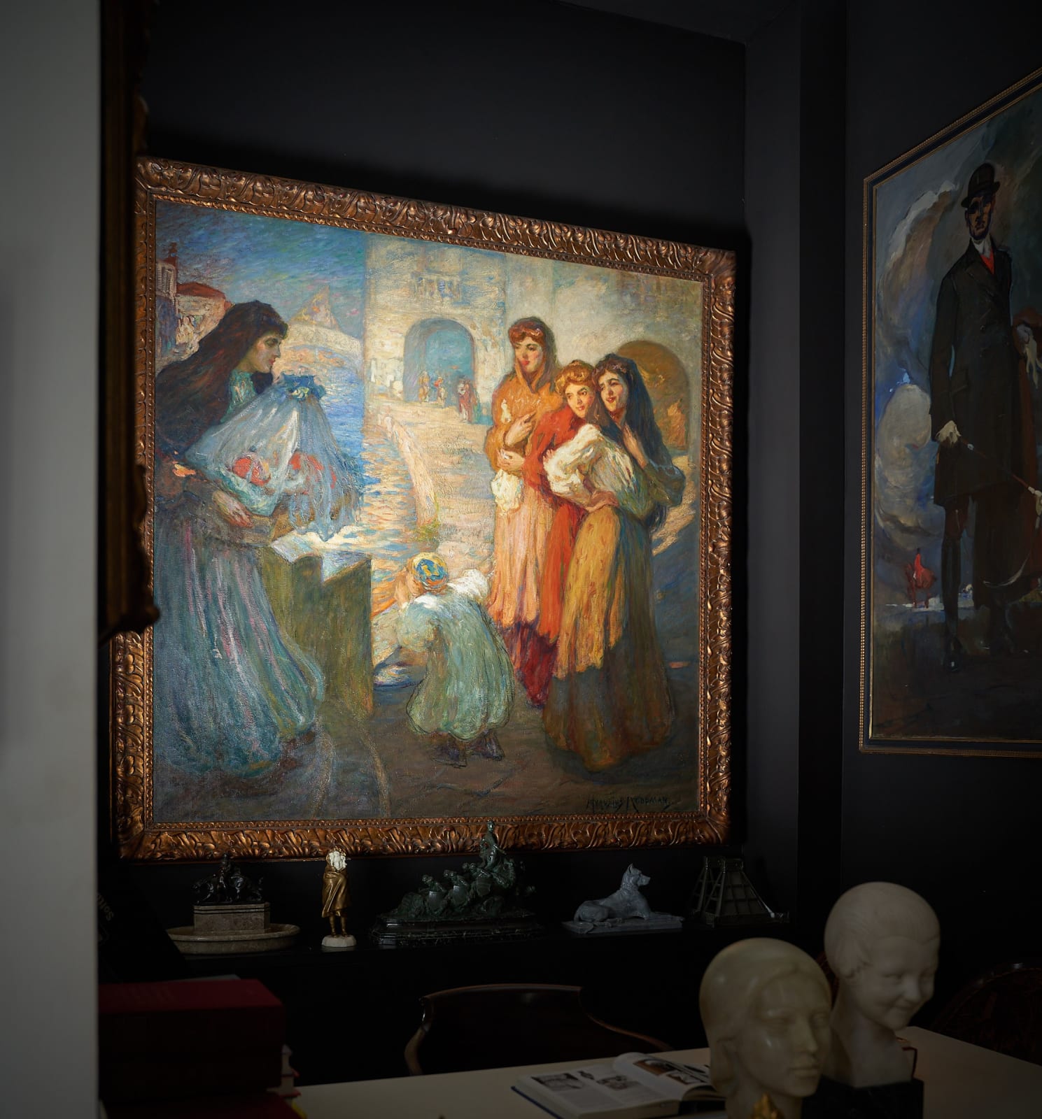 Augustus Koopman, The Curious Spectators - Homecoming From Baptism