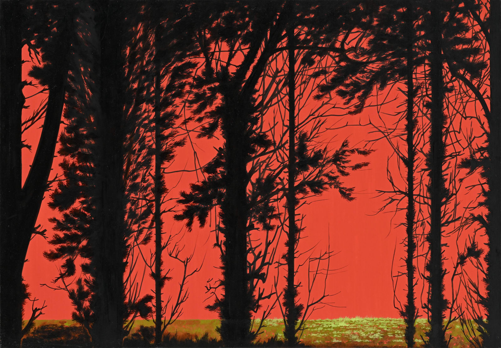 Eric Eriston Winarto, ARBRE ROUGE, 2024