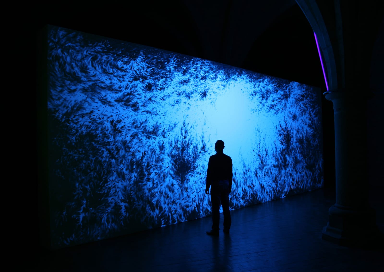 Eric Eriston Winarto, INSTALLATION, WALD, CHER, FRANCE, 2012