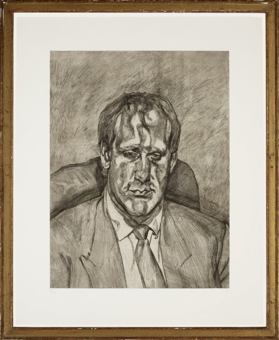 Lucian Freud, HEAD OF AN IRISHMAN , 1999