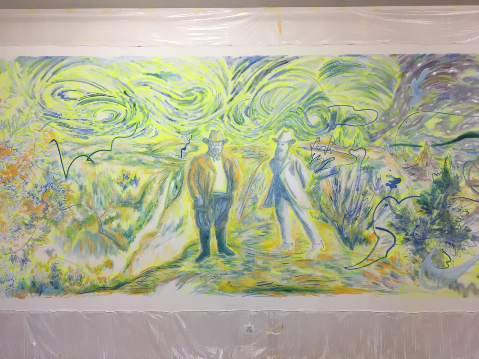 Eric Eriston Winarto, THEODORE ROOSEVELT AND JOHN MUIR, 2020