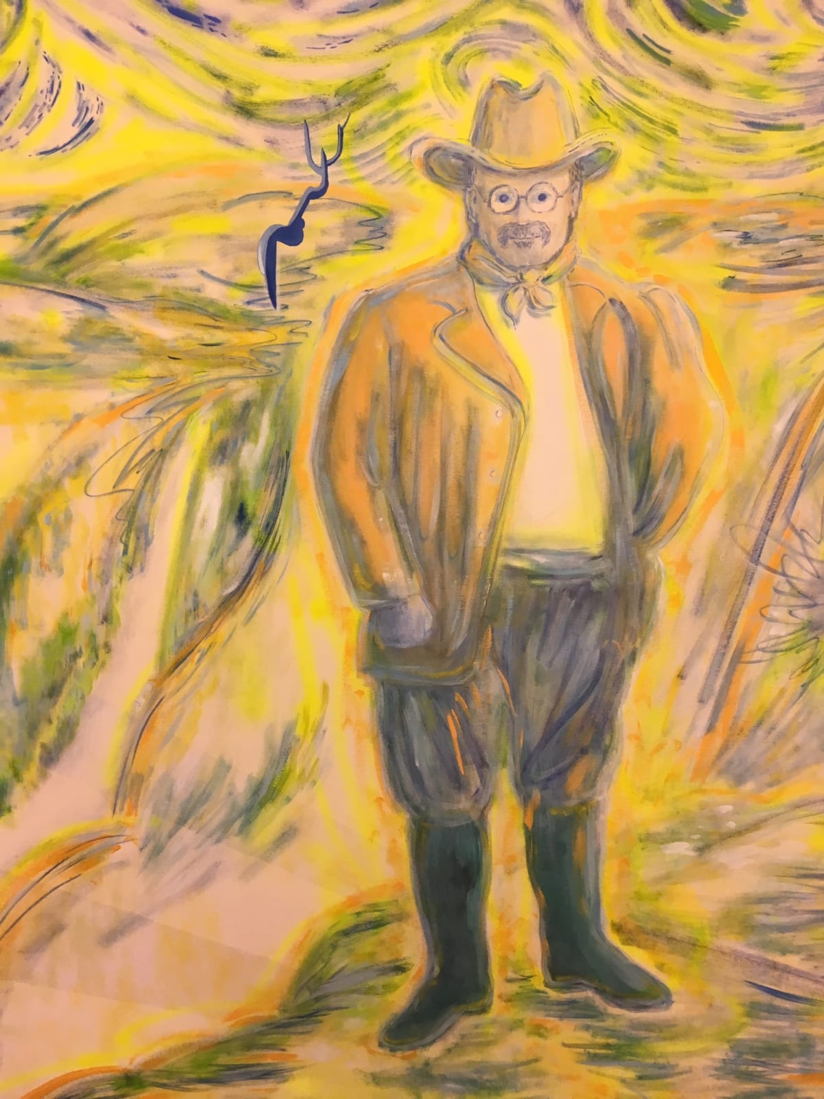 Eric Eriston Winarto, THEODORE ROOSEVELT AND JOHN MUIR, 2020