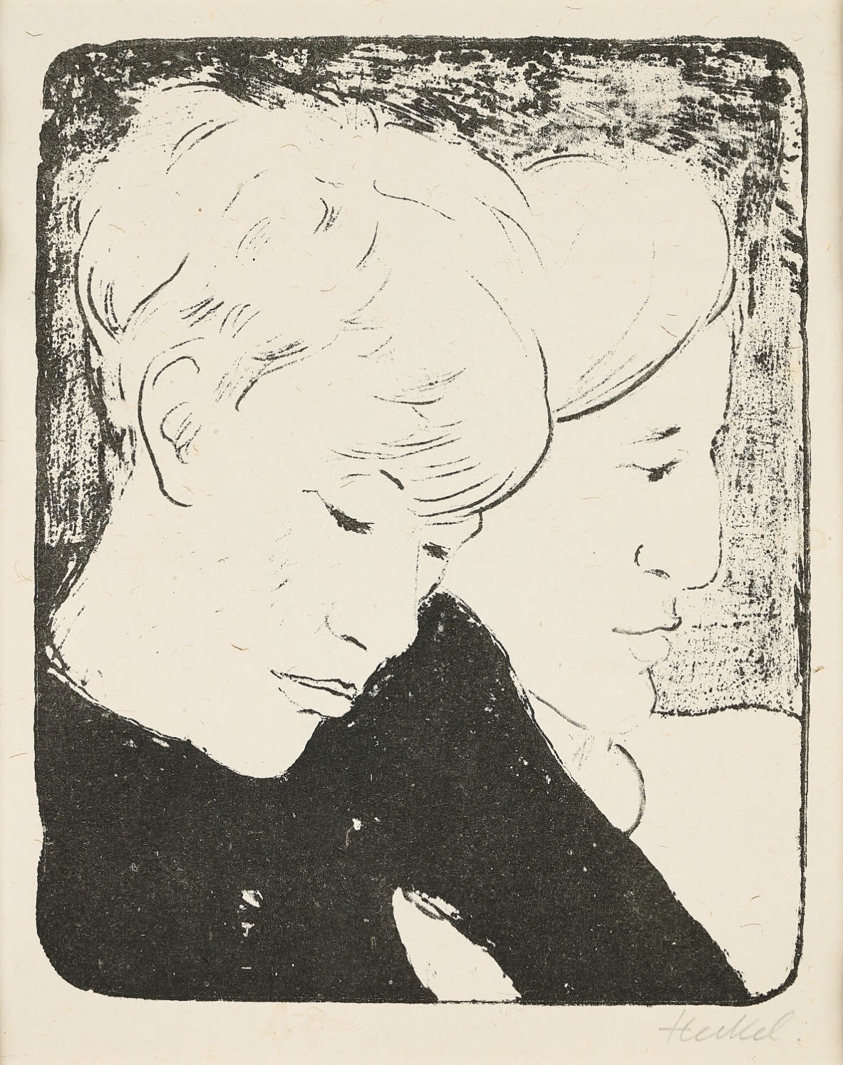 ERICH HECKEL, GESCHWISTER, 1929