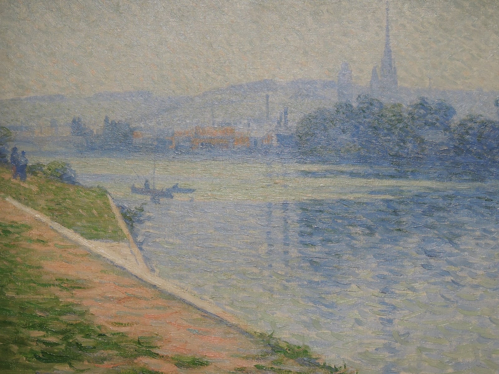CHARLES FRECHON, PAYSAGE FLUVIAL, CIRCA 1904