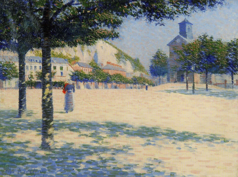 CHARLES FRECHON, PAYSAGE FLUVIAL, CIRCA 1904