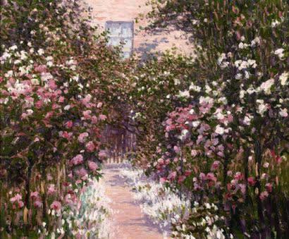 CHARLES FRECHON, PAYSAGE FLUVIAL, CIRCA 1904