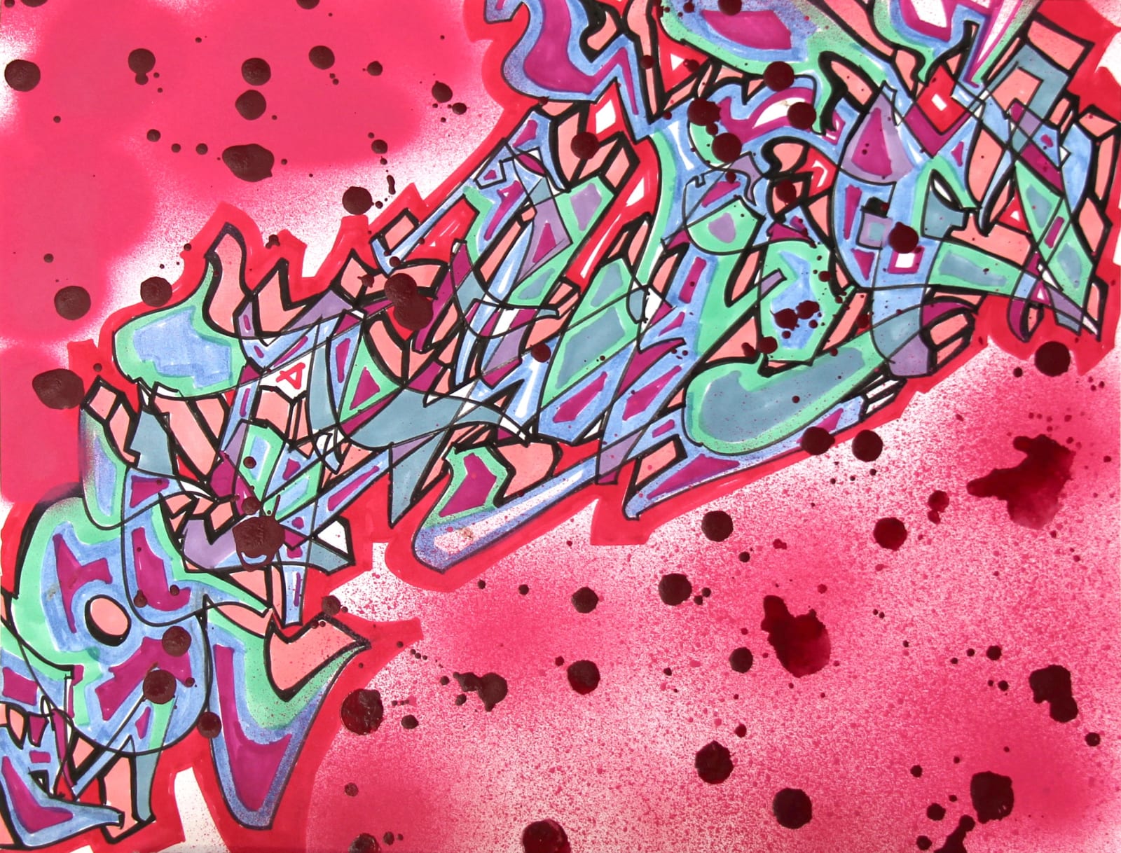 ŒUVRES POST-GRAFFITI, aaron 