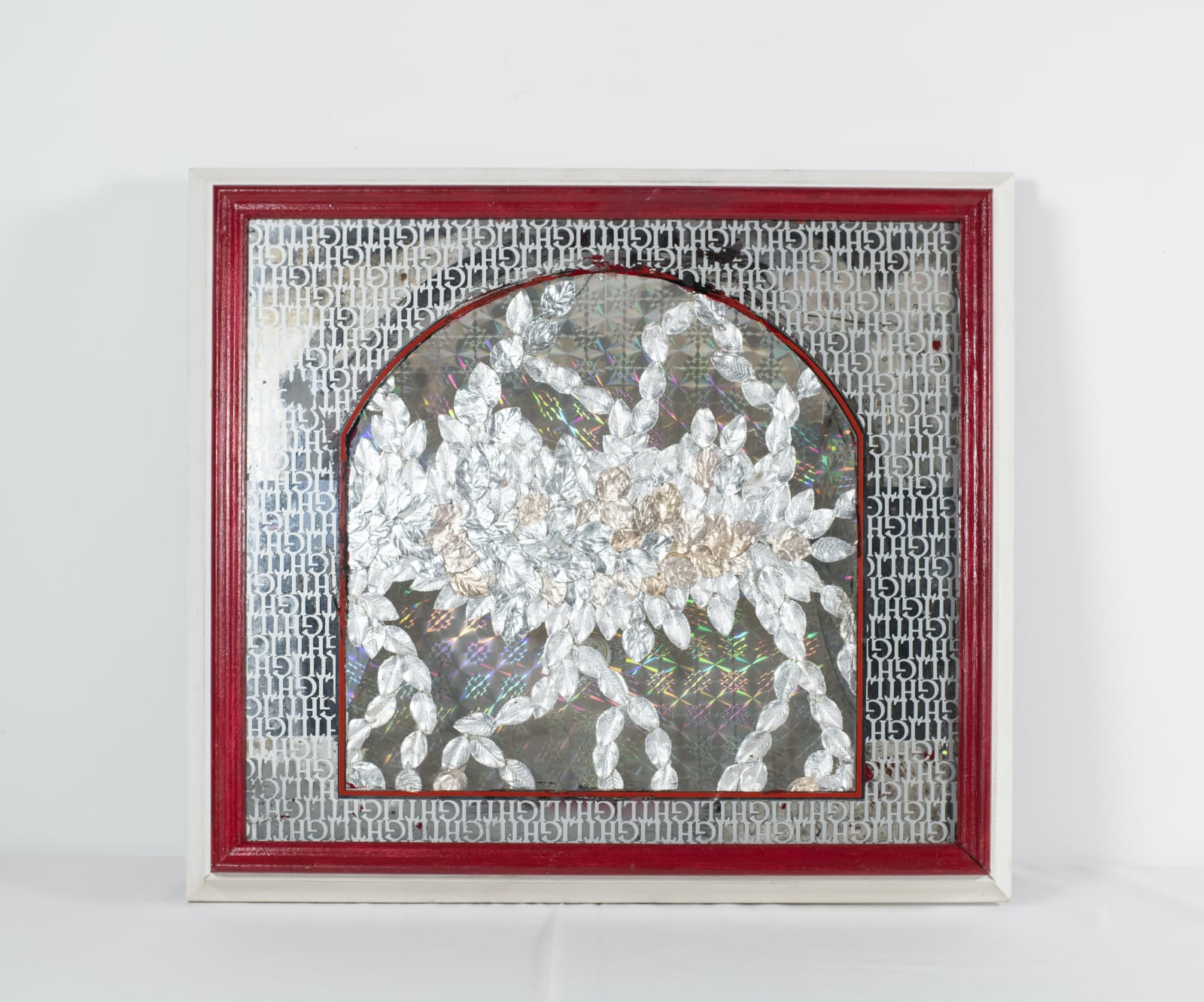 Bob Smith Untitled, c. 1980s Mixed media construction in wood 20 x 22 x 3 in 50.8 x 55.9 x 7.6 cm