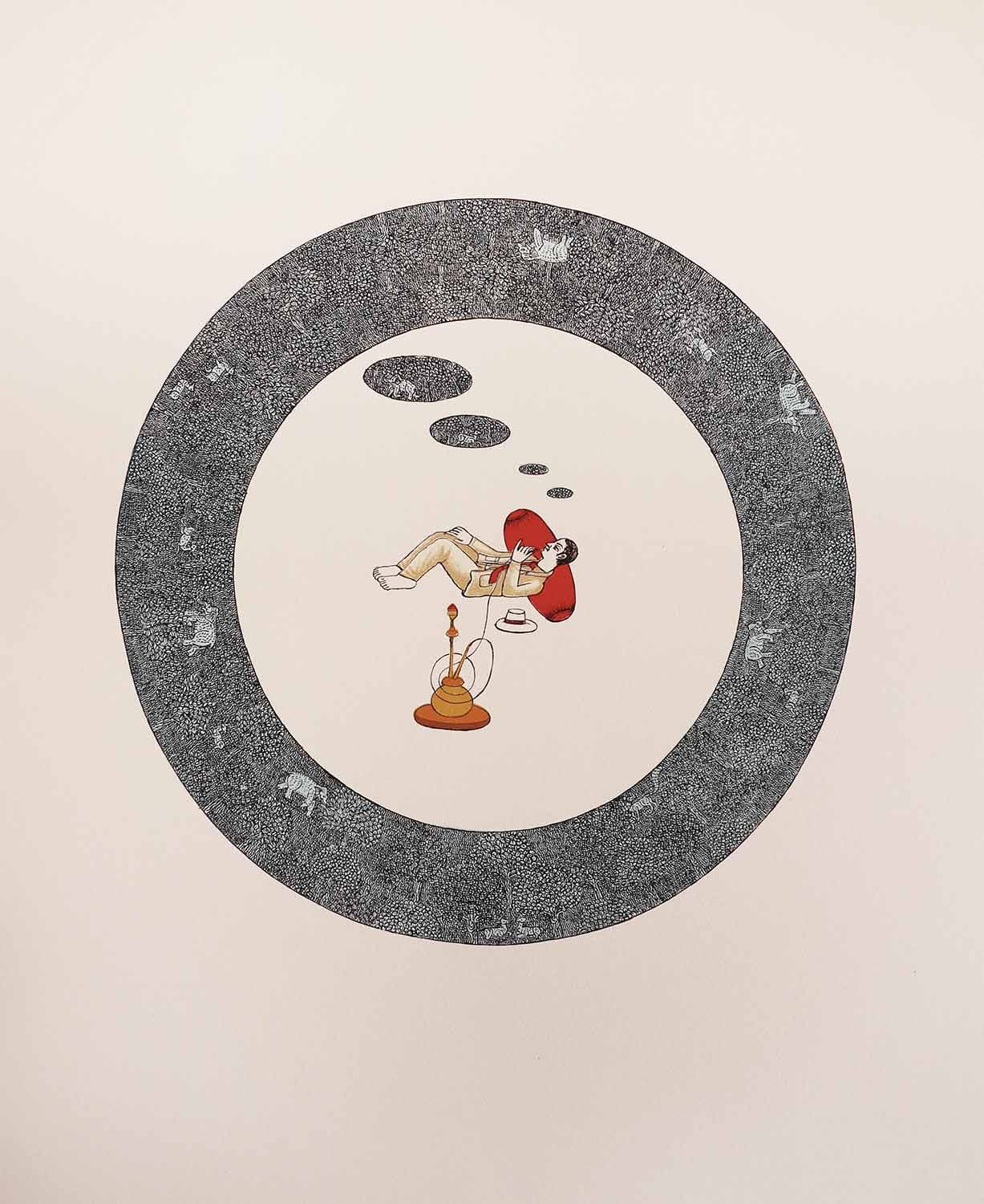 Waswo X. Waswo, Encircled , 2019